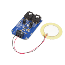 ADC121C021 Sound Sensor for Detecting Noise Knock Vibration or Shock using I2C Piezo Sensor